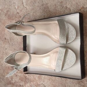 David's bridal Aryaw Heels